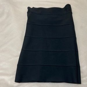 Black pencil skirt